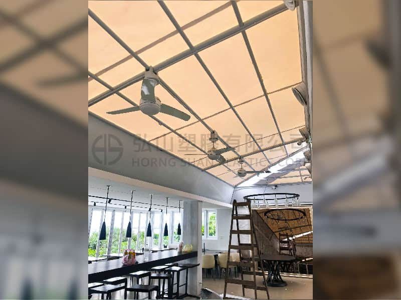 2019.06 
｜三芝海景咖啡廳｜Structure Membrane Roof Replacement｜Distributor: 永勝帆布行