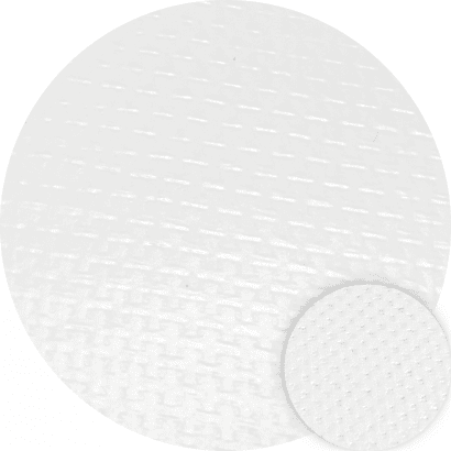 DiFanSi PVC mesh rubber canvas-White