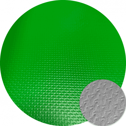 DiFanSi PVC mesh rubber canvas-Silver back-Forest Green/Grey