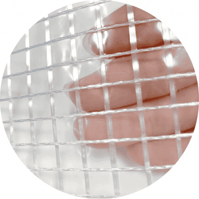 DiFanSi PVC mesh rubber canvas-Transparent mesh-E116#A