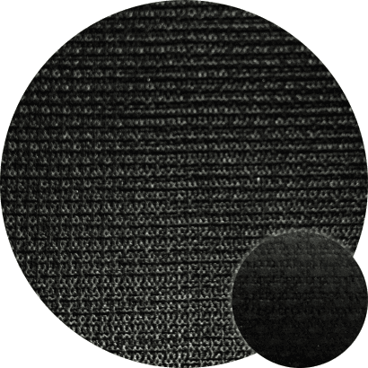 NAN YA PVC mesh rubber canvas-Solid color-Black