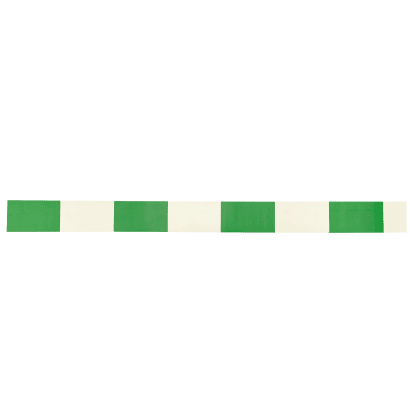 NAN YA PVC mesh rubber canvas-Color stripes-Green White-narrow stripes