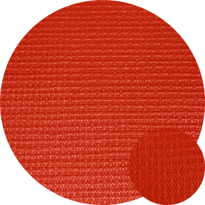 NAN YA PVC mesh rubber canvas-Transparent mesh-Solid color-Red