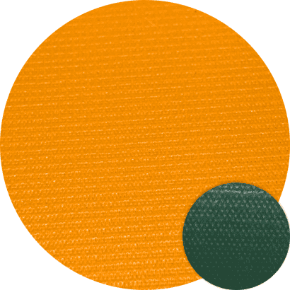 NAN YA PVC mesh rubber canvas-Bicolor-Dark Orange/Grass