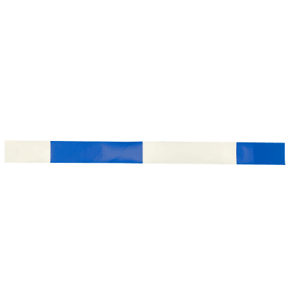 NAN YA PVC mesh rubber canvas-Color stripes-Blue White-wide stripes