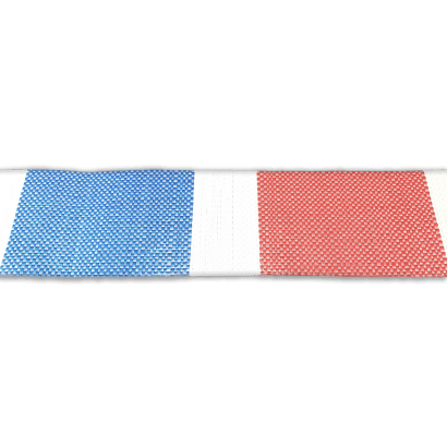 PE Coated Fabric-Color stripes-Red Blue White