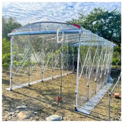 activity garage-transparent greenhouse